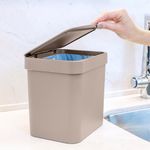 Bote de Basura Trium 4.7 Lts Beige
