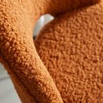 Silla Lou Tapizada Caramelo