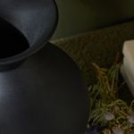 Florero Decorativo de Metal Color Cinnamon