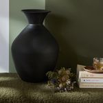 Florero Decorativo de Metal Color Cinnamon