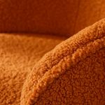 Silla Louie Tapizada en Caramelo