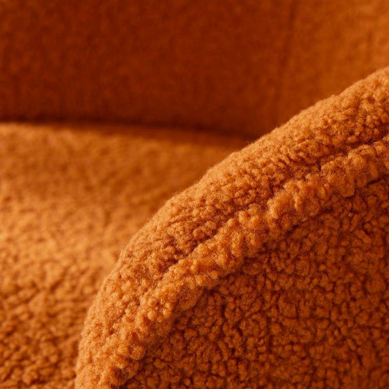 Silla Louie Tapizada en Caramelo