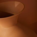 Florero Decorativo de Metal Caramel Cinnamon