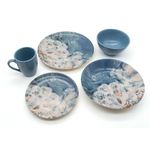 Plato Para Ensalada 7.8 Plg Coupe Azul - Niu Haus