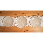 Plato Para Cena 10.6 Plg Granito Blanco - Niu Haus