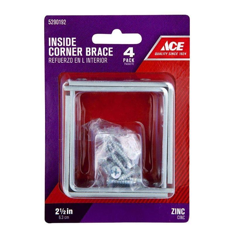 Esquinera Interna 2-1/2 Plg X 5/8 Plg - Ace