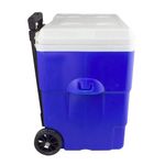 Hielera Rectangular con Rodos 64 L