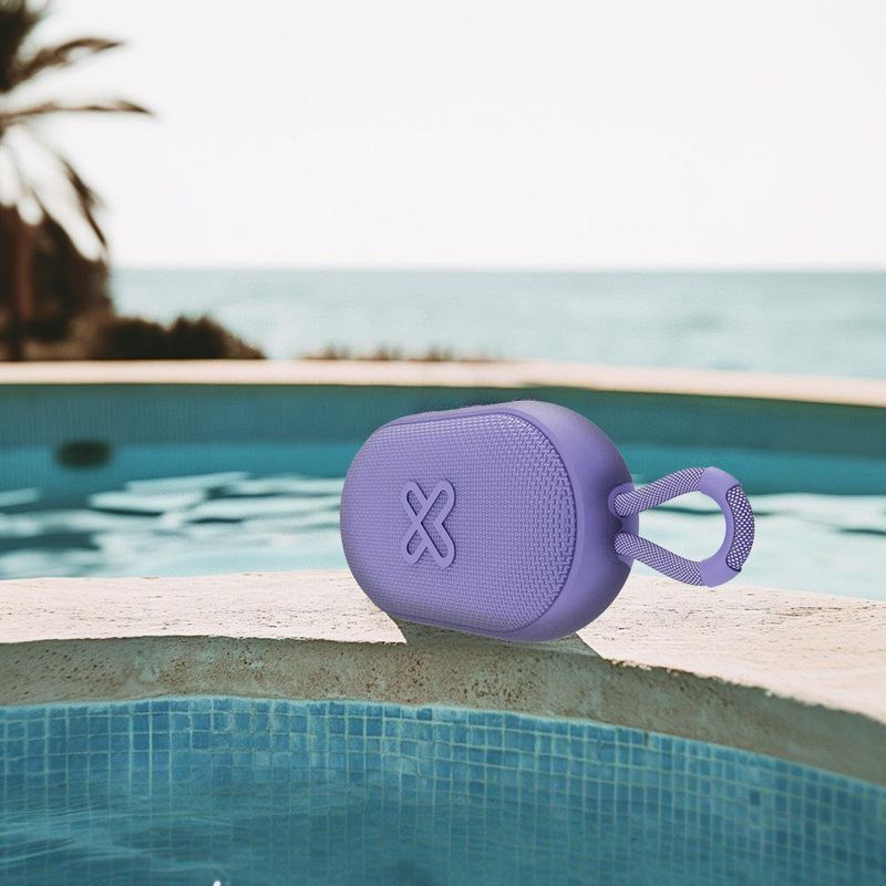 Bocina Portátil Groovesplash Morado