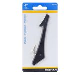 Número 1 para Identificación de Casa Color Negro de 4 Plg