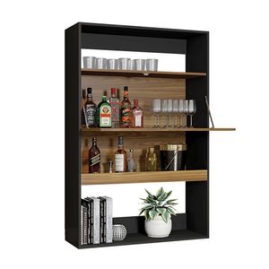 Estante Multiusos Isy Negro