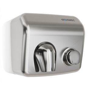 Secador De Manos Manual De Acero Inoxidable 2300 W - Genwec