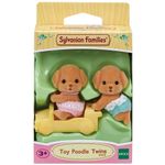 Set Gemelos Perro Caniche de Sylvanian Families