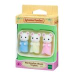 Trillizos Ratón Marshmallow de Sylvanian Families