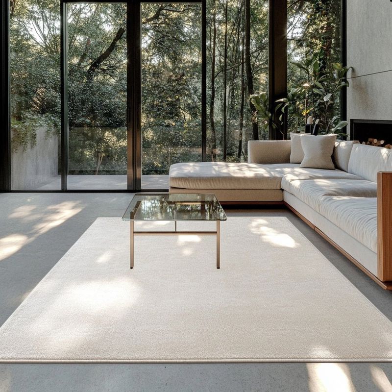 Alfombra Isola Crema 120 x 170 Cm