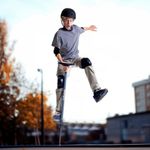 Pogo Azul Saltarín Infantil