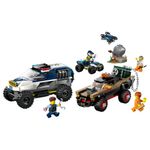 Lego City Persecución Policial Todo Terreno 467 Pzas