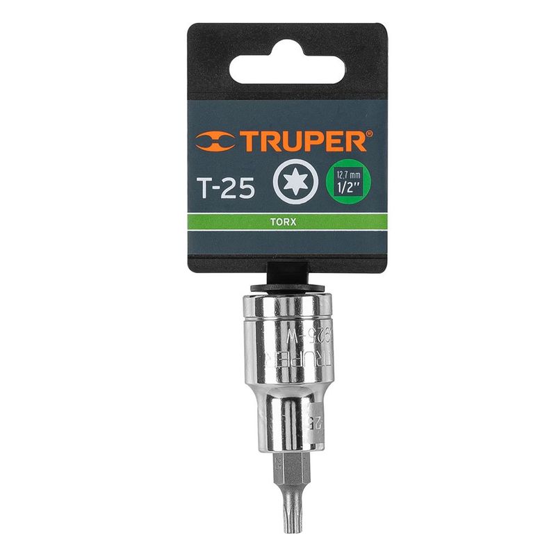 Dado Punta Torx T-25 Cuadro 1/2 Plg