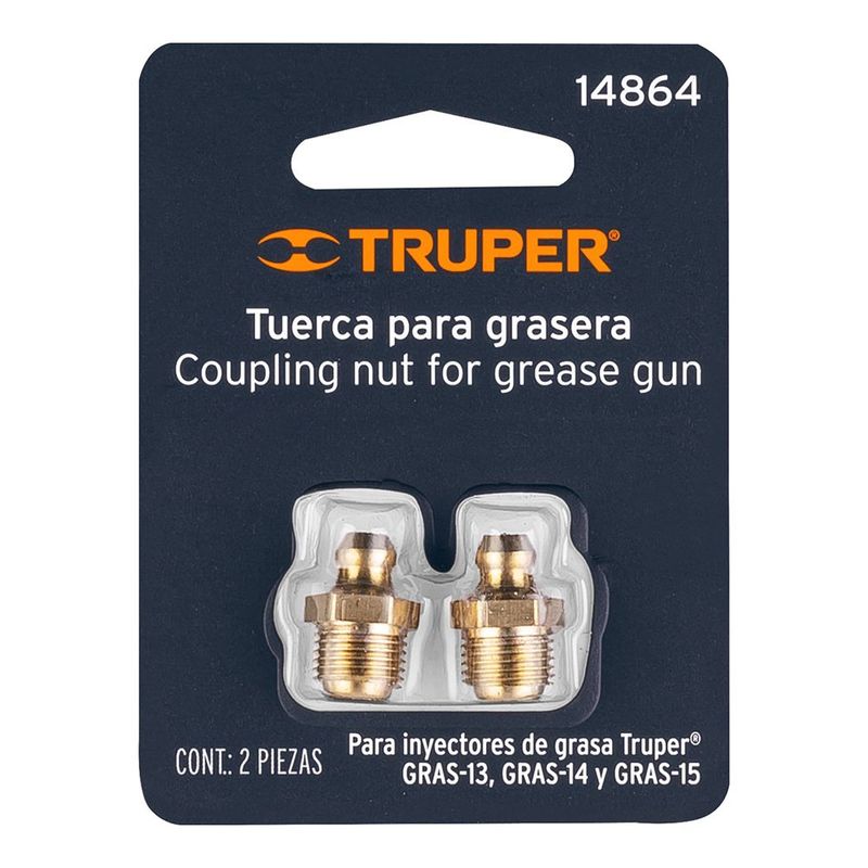 Grasera Estándar para Chumacera 27 NPT 1/8 Plg