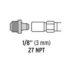 Grasera Estándar para Chumacera 27 NPT 1/8 Plg