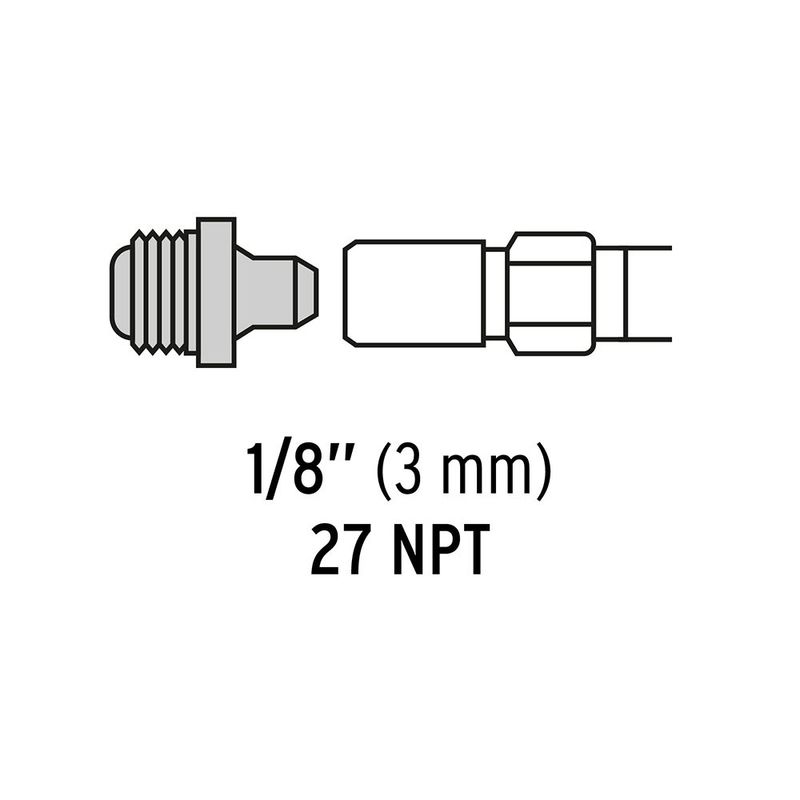 Grasera Estándar para Chumacera 27 NPT 1/8 Plg