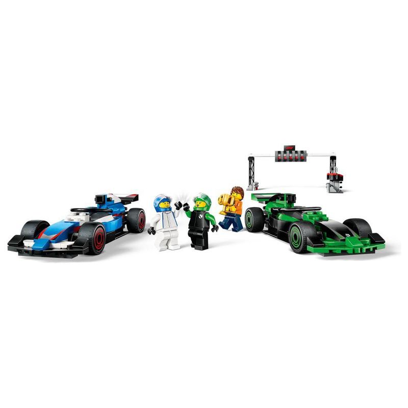 LEGO City Grilla de Salida de F1 con Autos de Carrera VCarb y Sauber