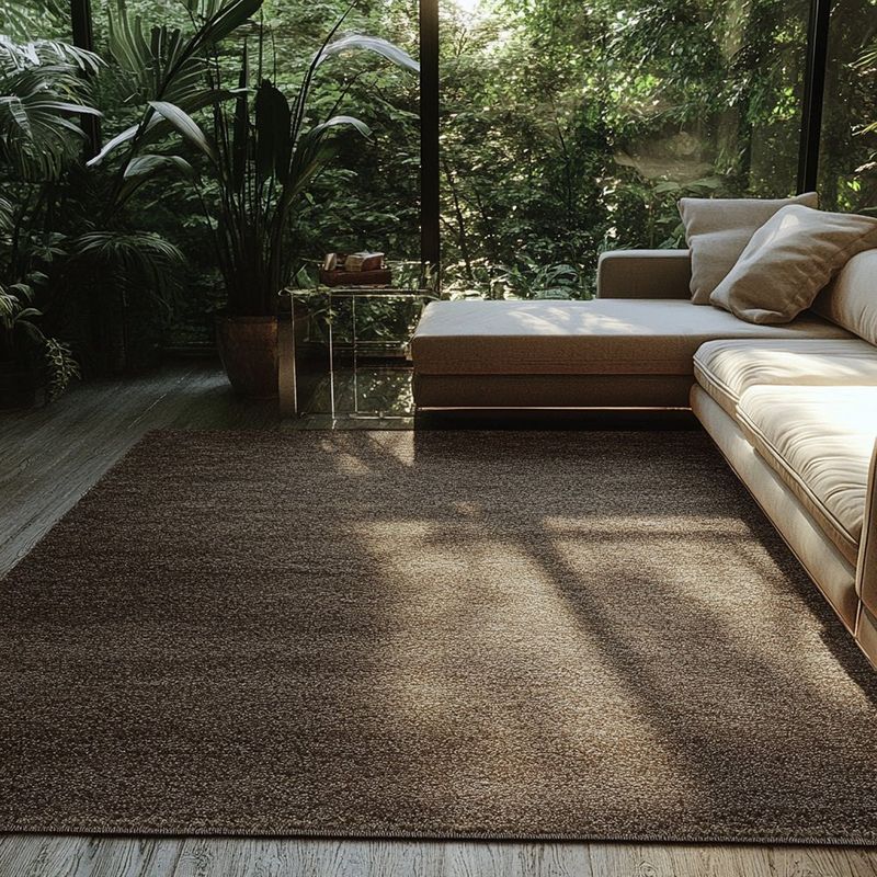 Alfombra Isola Café 160x230 Cm