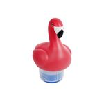 Dosificador Flotante de Cloro Diseño de Flamingo 12 Plg