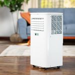 Aire Acondicionado Portátil con Control Digital y Salida de Aire Frontal de 8000 BTU