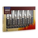 Set 12 Cubiertos para Churrasco