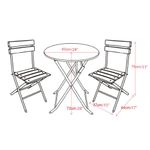 Set de Muebles Bistro Gris