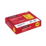 Bisagra de Acero Latonado 75 X 50 Mm
