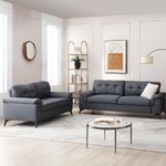 Set de Sala Everest 3+2+1 Gris Oscuro