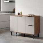 Gabinete Base Toscana 2 Puerta Café