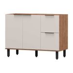 Gabinete Base Toscana 2 Puerta Café