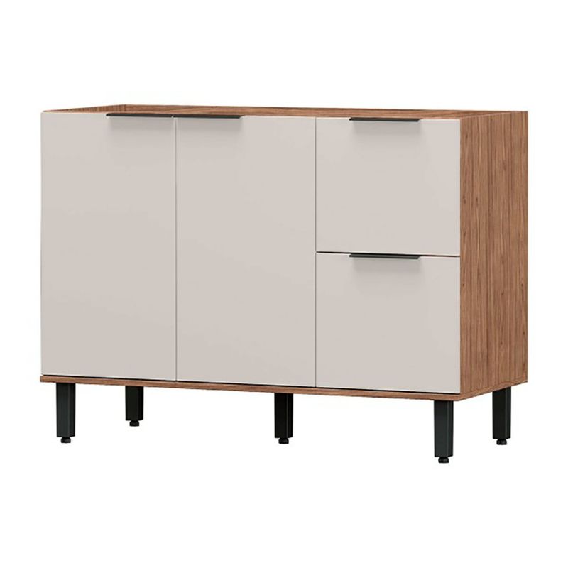 Gabinete Base Toscana 2 Puerta Café