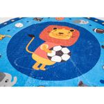 Alfombra Decorativa Circular Rey