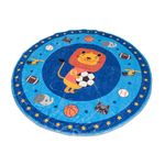 Alfombra Decorativa Circular Rey