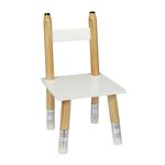 Set Infantil de Mesa y 2 Sillas Diseño Lápices