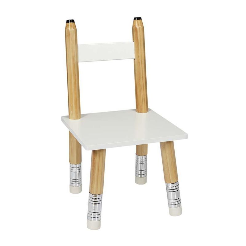 Set Infantil de Mesa y 2 Sillas Diseño Lápices