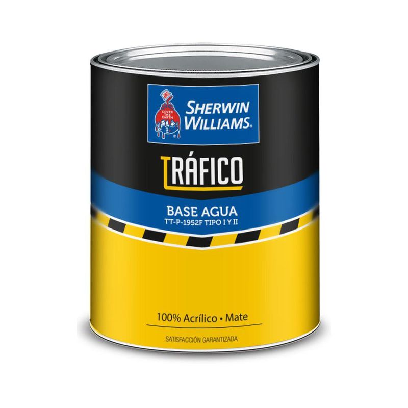 Pintura para Demarcación Vial Base Agua Blanco Mate 1 Gal