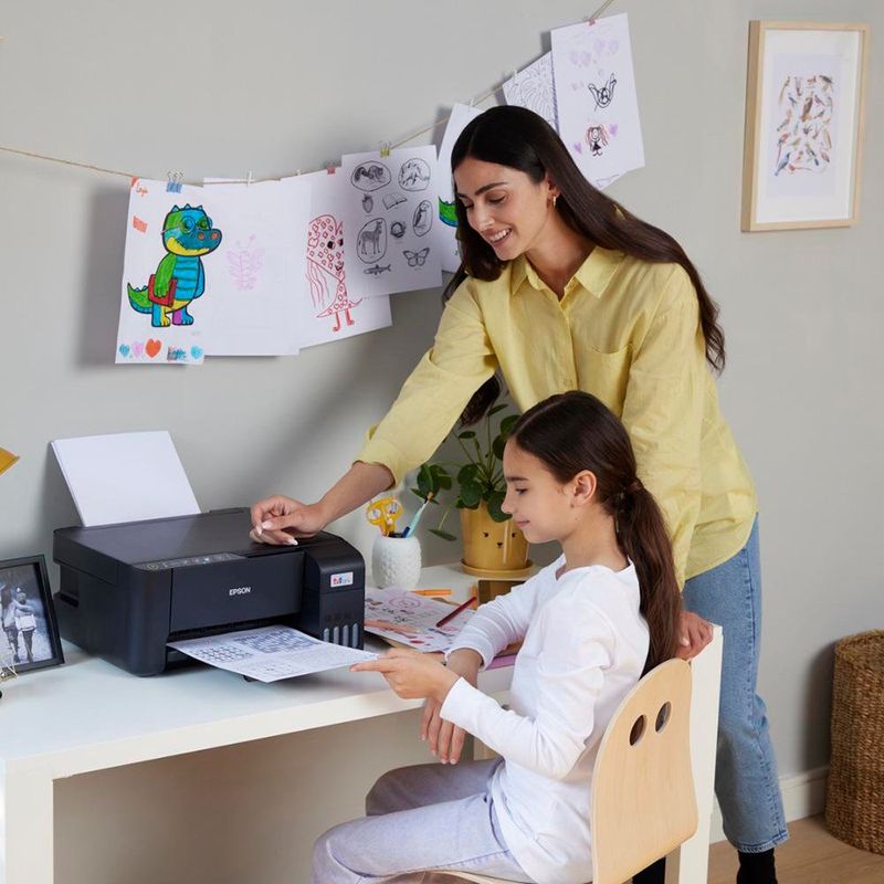 Impresora Multifuncional Epson EcoTank L3250 WiFi Sistema Continuo Color Negro