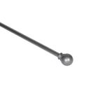 Galería de Metal Extensible Gris 90-170 Cm