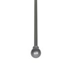 Galería de Metal Extensible Gris 90-170 Cm