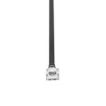 Galería de Metal Extensible Gris 90-170 Cm