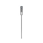 Galería de Metal Extensible Gris 90-170 Cm