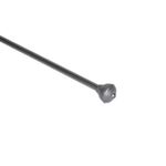 Galería de Metal Extensible Gris 90-170 Cm
