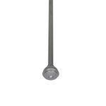 Galería de Metal Extensible Gris 90-170 Cm