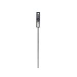 Galería de Metal Extensible Gris 90-170 Cm