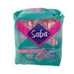 Toallas Femeninas Saba Invisible Delgada 10 Pzas