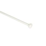 Galería de Metal Extensible Blanco 90-170 Cm